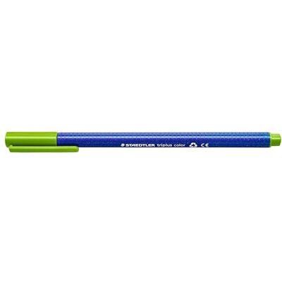 Staedtler Triplus Color 323 Feutre Coloriage Pointe Moyenne 1 Mm Vert Clair - Publicité Staedtler Triplus Color 323 Feutre Coloriage Pointe Moyenne 1 Mm Vert Clair - Publicité