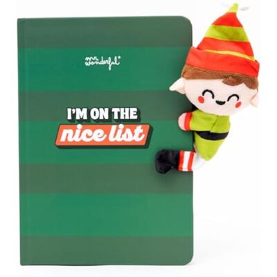 Mr. Wonderful – Cahier de notes – Papeterie originale – Idée cadeau – Bureau et École – Organisation quotidienne – Format A5 Peluche Elfe - Publicité Mr. Wonderful – Cahier de notes – Papeterie originale – Idée cadeau – Bureau et École – Organisation quotidienne – Format A5 Peluche Elfe - Publicité