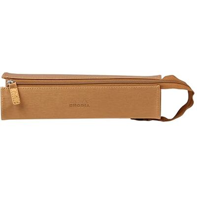 Rhodia 319038C Trousse Plumier Or 23 x 5 x 5 cm - Publicité Rhodia 319038C Trousse Plumier Or 23 x 5 x 5 cm - Publicité