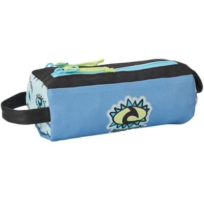 Rip Curl Trousse Scolaire garçon 2 Compartiments imprimé Bleu Polyester recyclé 21 x 8 x 8 cm Toutes Classes dès Le CP - Publicité Rip Curl Trousse Scolaire garçon 2 Compartiments imprimé Bleu Polyester recyclé 21 x 8 x 8 cm Toutes Classes dès Le CP - Publicité