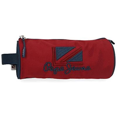 Pepe Jeans Chest Trousse Ronde Rouge 23 x 9 x 9 cm Polyester - Publicité Pepe Jeans Chest Trousse Ronde Rouge 23 x 9 x 9 cm Polyester - Publicité