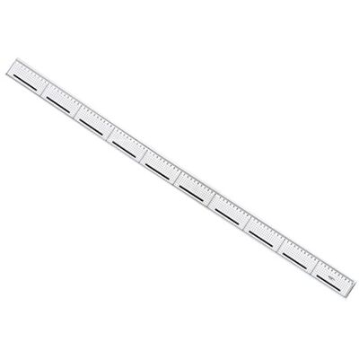 Graphoplex Règle de coupe bord acier antiglisse quadrillée 100 cm Transparent GX17100 - Publicité Graphoplex Règle de coupe bord acier antiglisse quadrillée 100 cm Transparent GX17100 - Publicité