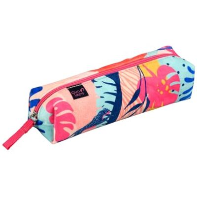 QUO VADIS Trousse scolaire Jungle spirit Memphis 19x4,7x4,7 cm - Publicité QUO VADIS Trousse scolaire Jungle spirit Memphis 19x4,7x4,7 cm - Publicité