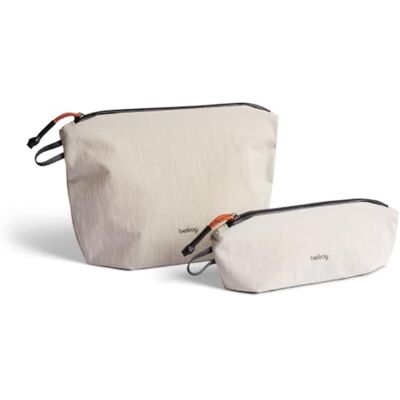 Bellroy Lite Pouch Duo - Cendré - Léger, Résistant à l'eau, Mince - Publicité Bellroy Lite Pouch Duo - Cendré - Léger, Résistant à l'eau, Mince - Publicité