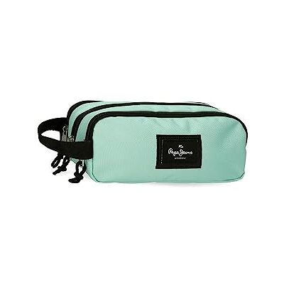 Pepe Jeans Aris Trousse Triple Vert 22 x 10 x 9 cm Polyester, vert, Talla única, Trousse triple - Publicité Pepe Jeans Aris Trousse Triple Vert 22 x 10 x 9 cm Polyester, vert, Talla única, Trousse triple - Publicité