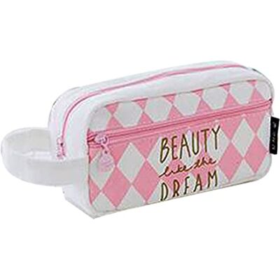 NOVAGO-Trousse Scolaire Trousse à Crayon, Trousse de Stylo, Trousse Multi Usage, Petite Trousse Pochette Maquillage (Rose 2) - Publicité NOVAGO-Trousse Scolaire Trousse à Crayon, Trousse de Stylo, Trousse Multi Usage, Petite Trousse Pochette Maquillage (Rose 2) - Publicité