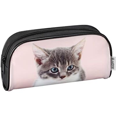 Viquel Trousse Scolaire Zoo Face Enfant Trousse Chat 1 Compartiment Fermeture zippée 20x10x4cm Rose - Publicité Viquel Trousse Scolaire Zoo Face Enfant Trousse Chat 1 Compartiment Fermeture zippée 20x10x4cm Rose - Publicité