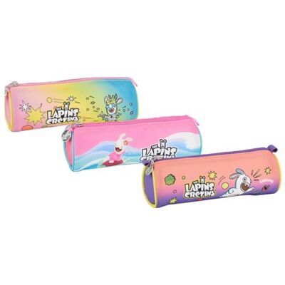 Hamelin 1 Trousse Fourre-Tout Rond Lapins Crétins Collection Best of Dimension 22 x 7,5 cm Fermeture Zippée 1 Compartiment - Publicité Hamelin 1 Trousse Fourre-Tout Rond Lapins Crétins Collection Best of Dimension 22 x 7,5 cm Fermeture Zippée 1 Compartiment - Publicité