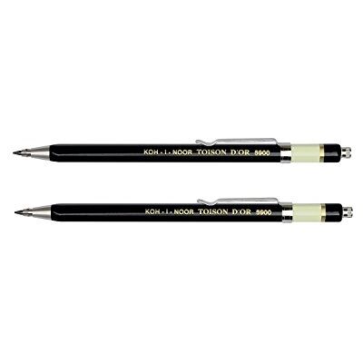 KOH-I-NOOR Étui à crayons , ensemble métallique de 2 crayons - Publicité KOH-I-NOOR Étui à crayons , ensemble métallique de 2 crayons - Publicité
