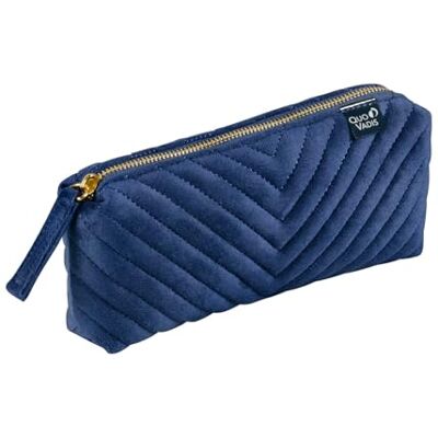 QUO VADIS Trousse scolaire Plate Colette Bleu 19x10x3,5 cm 1 compartiment(s) - Publicité QUO VADIS Trousse scolaire Plate Colette Bleu 19x10x3,5 cm 1 compartiment(s) - Publicité
