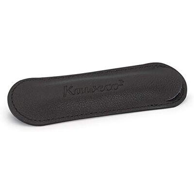 Kaweco Liliput Étui en cuir écologique pour 2 stylos Liliput I Étui en cuir véritable avec joli gaufrage I Trousse à crayons chic et classique I Étui à crayons 10 x 1,5 x 4 cm Noir - Publicité Kaweco Liliput Étui en cuir écologique pour 2 stylos Liliput I Étui en cuir véritable avec joli gaufrage I Trousse à crayons chic et classique I Étui à crayons 10 x 1,5 x 4 cm Noir - Publicité
