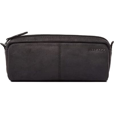 LEABAGS Trousse en Cuir véritable Grande Trousse pour stylos, Crayons et Papeterie Scolaire Porte-Crayons pour Le Travail, l'université et l'école, Noir Nature, Talla única, Fort Wayne - Publicité LEABAGS Trousse en Cuir véritable Grande Trousse pour stylos, Crayons et Papeterie Scolaire Porte-Crayons pour Le Travail, l'université et l'école, Noir Nature, Talla única, Fort Wayne - Publicité