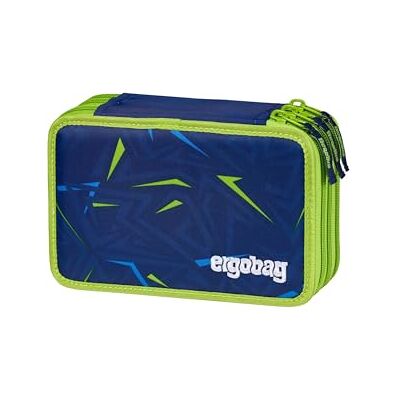 ergobag Trousse Maxi Set de 40 pièces avec crayons de couleur et feutres Lyra, règle, ciseaux et compartiment pour la monnaie, tout pour l'école - Publicité ergobag Trousse Maxi Set de 40 pièces avec crayons de couleur et feutres Lyra, règle, ciseaux et compartiment pour la monnaie, tout pour l'école - Publicité