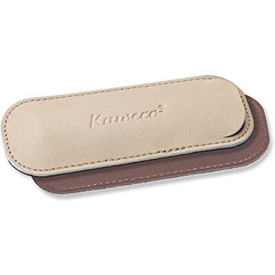 Kaweco Eco Lot de 2 étuis en Cuir Creamy Espresso I Étui à Crayons adapté à la série Sport I Étui d'écriture en Cuir véritable avec Beau gaufrage I Pochette à Crayons Chic et Classique I Étui à - Publicité Kaweco Eco Lot de 2 étuis en Cuir Creamy Espresso I Étui à Crayons adapté à la série Sport I Étui d'écriture en Cuir véritable avec Beau gaufrage I Pochette à Crayons Chic et Classique I Étui à - Publicité