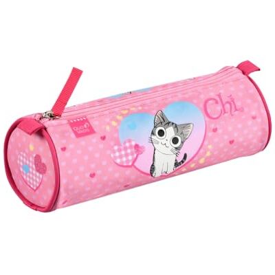 QUO VADIS Trousse scolaire Ronde Chi Multicolore 23x8x8 cm Toile (polyester) 1 compartiment(s) Visuel vichy photo - Publicité QUO VADIS Trousse scolaire Ronde Chi Multicolore 23x8x8 cm Toile (polyester) 1 compartiment(s) Visuel vichy photo - Publicité