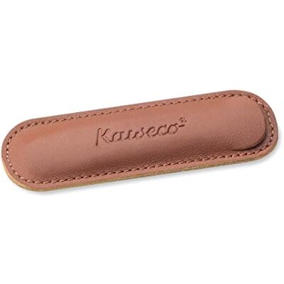 Kaweco Eco Brandy Étui en cuir pour stylo compatible avec la série Liliput I Étui d'écriture en cuir véritable avec beau gaufrage I Trousse à crayons chic et classique I Trousse à crayons 10,7 x 3,6 - Publicité Kaweco Eco Brandy Étui en cuir pour stylo compatible avec la série Liliput I Étui d'écriture en cuir véritable avec beau gaufrage I Trousse à crayons chic et classique I Trousse à crayons 10,7 x 3,6 - Publicité