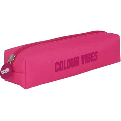 Dohe Trousse Scolaire Simple 1 Compartiment, Trousse Rectangulaire Polyvalente, 21x6x6 cm, Fermeture Éclair, Fabriquée en Polyester Résistant Colour Vibes - Publicité Dohe Trousse Scolaire Simple 1 Compartiment, Trousse Rectangulaire Polyvalente, 21x6x6 cm, Fermeture Éclair, Fabriquée en Polyester Résistant Colour Vibes - Publicité