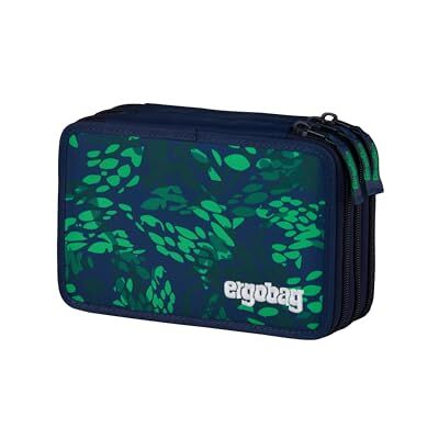 ergobag Trousse à Crayons Maxi Pencil Case DrachenbezwingBär Bleu Marine - Publicité ergobag Trousse à Crayons Maxi Pencil Case DrachenbezwingBär Bleu Marine - Publicité