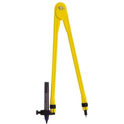 JPC Compas plastique 35 cm pour tableau avec adaptateur Jaune - Publicité JPC Compas plastique 35 cm pour tableau avec adaptateur Jaune - Publicité