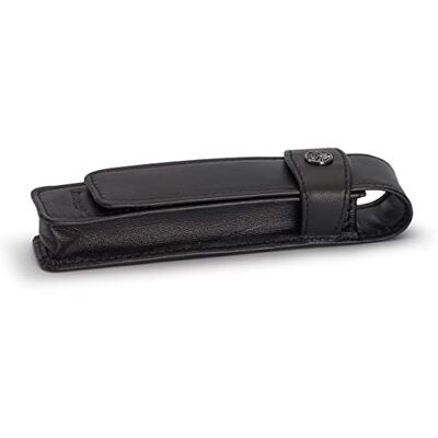 Kaweco 1 étui à Rabat en Cuir Noir I Étui à Crayons Compatible avec la série Sport I Étui d'écriture en Cuir véritable avec pièce de Logo I Trousse à Crayons Chic et Classique I Trousse à Crayons 9,4 - Publicité Kaweco 1 étui à Rabat en Cuir Noir I Étui à Crayons Compatible avec la série Sport I Étui d'écriture en Cuir véritable avec pièce de Logo I Trousse à Crayons Chic et Classique I Trousse à Crayons 9,4 - Publicité