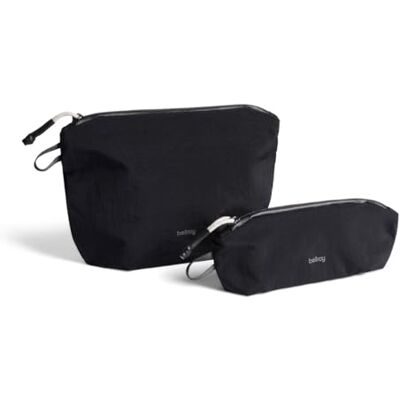 Bellroy Lite Pouch Duo - Pochette, Noir, Léger, Résistant à l'eau, Fin, Vertical, Deux compartiments - Publicité Bellroy Lite Pouch Duo - Pochette, Noir, Léger, Résistant à l'eau, Fin, Vertical, Deux compartiments - Publicité