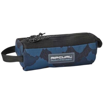 Rip Curl Trousse Scolaire garçon 2 Compartiments imprimé Noir/Bleu Polyester recyclé 21 x 8 x 8 cm Toutes Classes dès Le CP - Publicité Rip Curl Trousse Scolaire garçon 2 Compartiments imprimé Noir/Bleu Polyester recyclé 21 x 8 x 8 cm Toutes Classes dès Le CP - Publicité