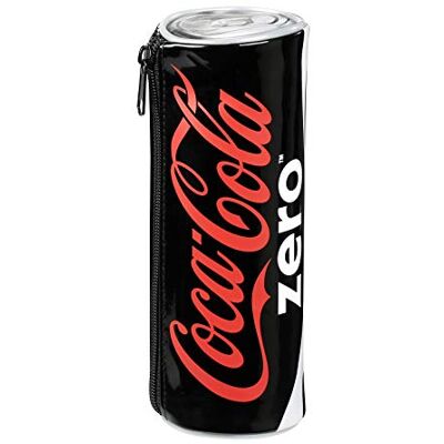 Viquel Coca Cola Trousse Coca Cola Zero en Forme de canette Coca 20x7cm Noir - Publicité Viquel Coca Cola Trousse Coca Cola Zero en Forme de canette Coca 20x7cm Noir - Publicité