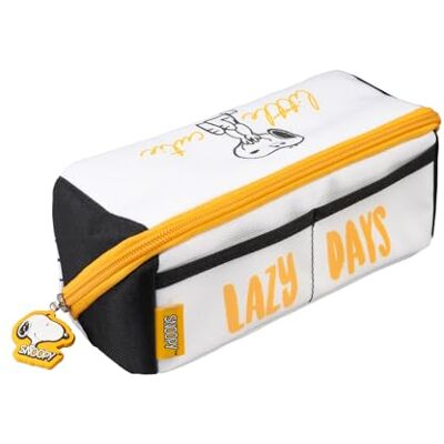 Grupo Erik Trousse Double Snoopy Lazy Days Fourniture Scolaire - Publicité Grupo Erik Trousse Double Snoopy Lazy Days Fourniture Scolaire - Publicité