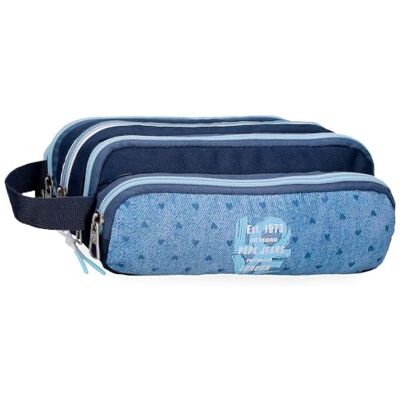 Pepe Jeans Noni Trousse à Crayons en Denim avec Organiseur Bleu 22 x 10 x 11 cm Polyester par Joumma Bags Taille Unique, Bleu, Taille Unique, Trousse à Crayons avec Organiseur - Publicité Pepe Jeans Noni Trousse à Crayons en Denim avec Organiseur Bleu 22 x 10 x 11 cm Polyester par Joumma Bags Taille Unique, Bleu, Taille Unique, Trousse à Crayons avec Organiseur - Publicité