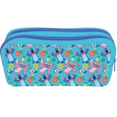 Pyramid Lilo & Stitch Core Trousse à double fermeture éclair Produit sous licence officielle Disney Taille unique - Publicité Pyramid Lilo & Stitch Core Trousse à double fermeture éclair Produit sous licence officielle Disney Taille unique - Publicité