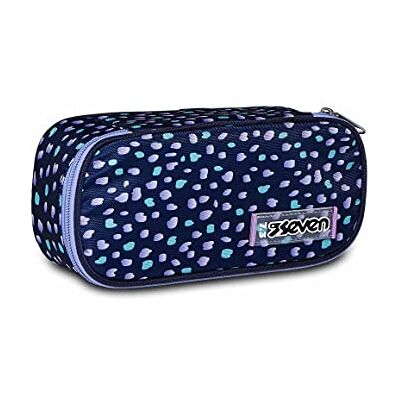 Seven Trousse à Crayons Étui à Stylos, Trousse à Stylos Boîte à Papeterie pour les Fournitures Scolaires Matériaux Durables, pour Filles et Garçons, avec Porte-Stylos, Charming Patch - Publicité Seven Trousse à Crayons Étui à Stylos, Trousse à Stylos Boîte à Papeterie pour les Fournitures Scolaires Matériaux Durables, pour Filles et Garçons, avec Porte-Stylos, Charming Patch - Publicité