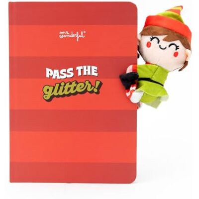 Mr. Wonderful – Cahier de notes – Papeterie originale – Idée cadeau – Bureau et École – Organisation quotidienne – Format A5 Peluche Elfe Fille - Publicité Mr. Wonderful – Cahier de notes – Papeterie originale – Idée cadeau – Bureau et École – Organisation quotidienne – Format A5 Peluche Elfe Fille - Publicité