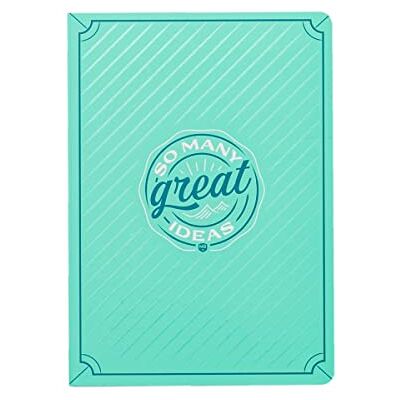 Mr. Wonderful Mr.Wonderful Blue notebook So many great ideas - Publicité Mr. Wonderful Mr.Wonderful Blue notebook So many great ideas - Publicité