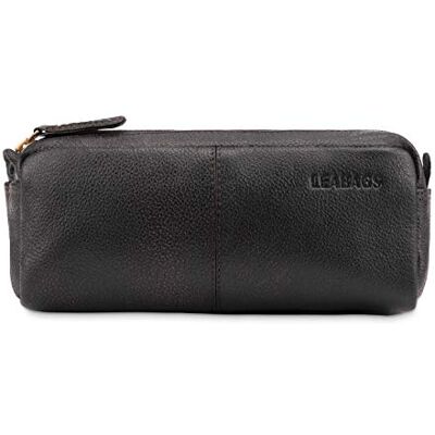 LEABAGS Trousse en Cuir I Grande Trousse en Cuir véritable I Trousse à Crayons pour Le Travail, l'université, l'école I Trousse à Crayons I Trousse en Cuir I Noyer - Publicité LEABAGS Trousse en Cuir I Grande Trousse en Cuir véritable I Trousse à Crayons pour Le Travail, l'université, l'école I Trousse à Crayons I Trousse en Cuir I Noyer - Publicité
