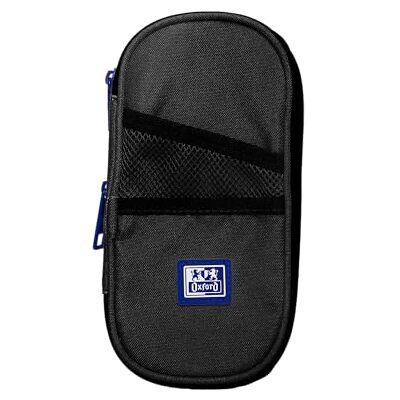 Oxford B-Max Trousse Scolaire avec élastique en matériau recyclé RPET Noir - Publicité Oxford B-Max Trousse Scolaire avec élastique en matériau recyclé RPET Noir - Publicité