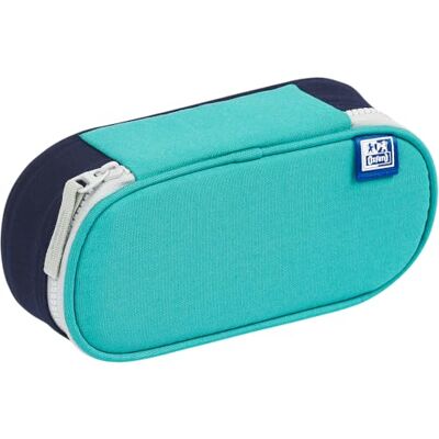 Oxford Trousse à Crayons à Rabat pour Fournitures Scolaires, Organisateur d'accessoires, étui à Stylo étanche, Funky Turquoise - Publicité Oxford Trousse à Crayons à Rabat pour Fournitures Scolaires, Organisateur d'accessoires, étui à Stylo étanche, Funky Turquoise - Publicité