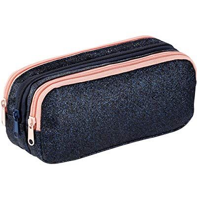 Viquel Trousse Scolaire 3 Compartiments Grande Capacité Saphir Bleu - Publicité Viquel Trousse Scolaire 3 Compartiments Grande Capacité Saphir Bleu - Publicité