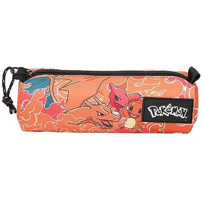 Pokémon Trousse cylindrique, Trousse Scolaire, Charmander, Couleur Orange, Produit Officiel (CyP Brands), Orange, Trousse Pokémon Charmander - Publicité Pokémon Trousse cylindrique, Trousse Scolaire, Charmander, Couleur Orange, Produit Officiel (CyP Brands), Orange, Trousse Pokémon Charmander - Publicité