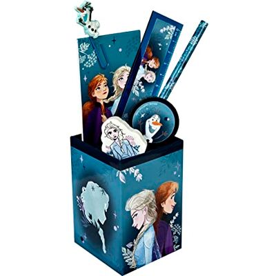 Undercover Trousse de Bureau La Reine des Neiges 7 pièces, Wielokolorowy, Wielokolorowy - Publicité Undercover Trousse de Bureau La Reine des Neiges 7 pièces, Wielokolorowy, Wielokolorowy - Publicité