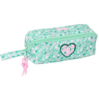 safta Cuore Trousse carrée, Grande Trousse pour Enfant, idéale pour Les Enfants d'âge Scolaire, Confortable et Polyvalente, qualité et résistance, 22 x 10 x 10 cm, Menthe (Menta), M, Décontracté - Publicité safta Cuore Trousse carrée, Grande Trousse pour Enfant, idéale pour Les Enfants d'âge Scolaire, Confortable et Polyvalente, qualité et résistance, 22 x 10 x 10 cm, Menthe (Menta), M, Décontracté - Publicité