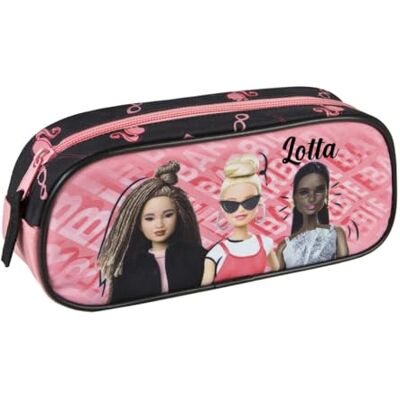 Undercover Trousse Barbie pour fille Personnalisable avec nom Pour l'école et la maison Rose - Publicité Undercover Trousse Barbie pour fille Personnalisable avec nom Pour l'école et la maison Rose - Publicité