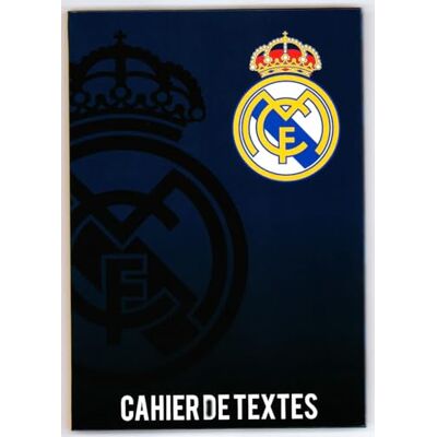 Real Madrid Cahier de Texte Collection Officielle - Publicité Real Madrid Cahier de Texte Collection Officielle - Publicité