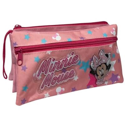 CARTOON Tombolino 3 compartiments trousse scolaire multi-compartiments papeterie organisateur porte-stylo crayons couleur, Minnie., Organisateur de sac - Publicité CARTOON Tombolino 3 compartiments trousse scolaire multi-compartiments papeterie organisateur porte-stylo crayons couleur, Minnie., Organisateur de sac - Publicité