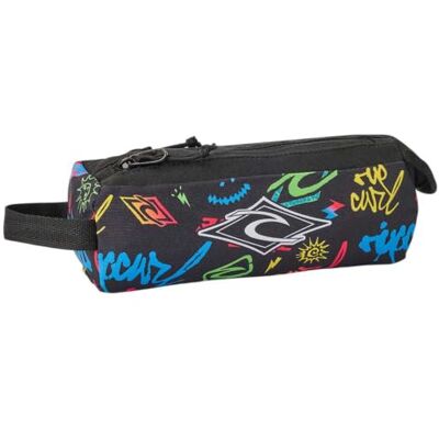 Rip Curl Trousse Scolaire garçon 2 Compartiments imprimé Multicolore Polyester recyclé 21 x 8 x 8 cm Toutes Classes dès Le CP - Publicité Rip Curl Trousse Scolaire garçon 2 Compartiments imprimé Multicolore Polyester recyclé 21 x 8 x 8 cm Toutes Classes dès Le CP - Publicité