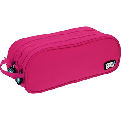 Marque Modèle - Trousse double magenta - trousse - Publicité Marque Modèle - Trousse double magenta - trousse - Publicité