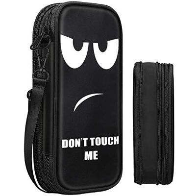 FINTIE FINPAC Trousse Scolaire, Extensible Grande Capacité Trousse à Crayons Organiseur Sac à Crayons Trousse avec Poignée pour l'Office College, (Don't Touch) - Publicité FINTIE FINPAC Trousse Scolaire, Extensible Grande Capacité Trousse à Crayons Organiseur Sac à Crayons Trousse avec Poignée pour l'Office College, (Don't Touch) - Publicité