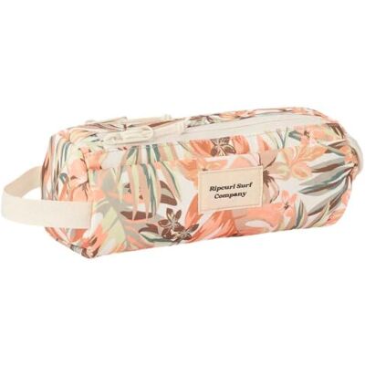 Rip Curl Trousse Scolaire Fille 2 Compartiments imprimé Tropical Beige Polyester recyclé 21 x 8 x 8 cm Toutes Classes dès Le CP - Publicité Rip Curl Trousse Scolaire Fille 2 Compartiments imprimé Tropical Beige Polyester recyclé 21 x 8 x 8 cm Toutes Classes dès Le CP - Publicité