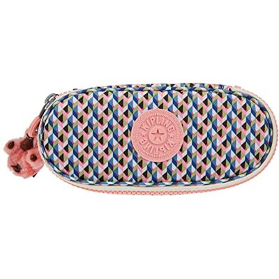 Kipling DUOBOX, Trousse Moyenne Légère, Motifs Imprimés, 20 cm, 1 L, Girly Geo - Publicité Kipling DUOBOX, Trousse Moyenne Légère, Motifs Imprimés, 20 cm, 1 L, Girly Geo - Publicité
