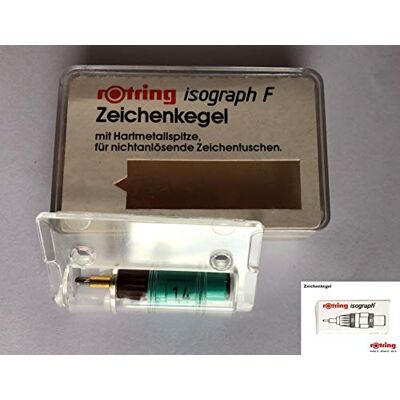Rotring Isograph F Cône 1,4 mm - Publicité Rotring Isograph F Cône 1,4 mm - Publicité