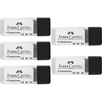 Faber-Castell Mines pour compas H, 30 mines de rechange - Publicité Faber-Castell Mines pour compas H, 30 mines de rechange - Publicité